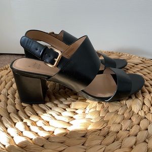 A New Day Women’s Black Sandal Pumps size 10W